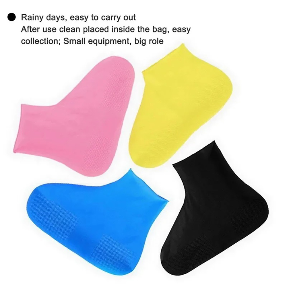 1 Pair Reusable Rubber Rain Bo - огляд і ціна Cycling Shoes For Commute