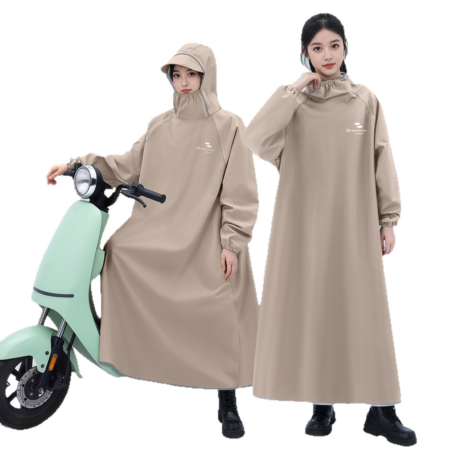 Long Sleeve Waterproof Oxford  - огляд і ціна Cycling Commute In Rain