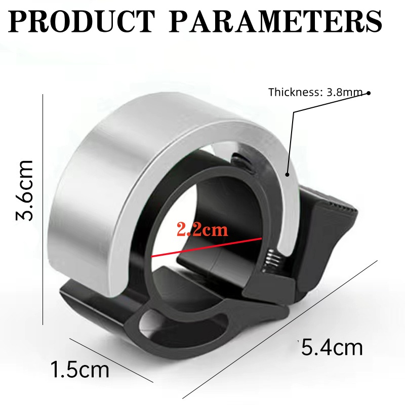 Bicycle Bell MTB Bicycle Horn  - огляд і ціна Bell Handlebar Ring