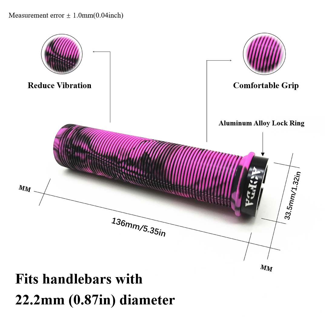 1pair 22.2mm Single-Sided Lock - огляд і ціна Bell Handlebar Ring